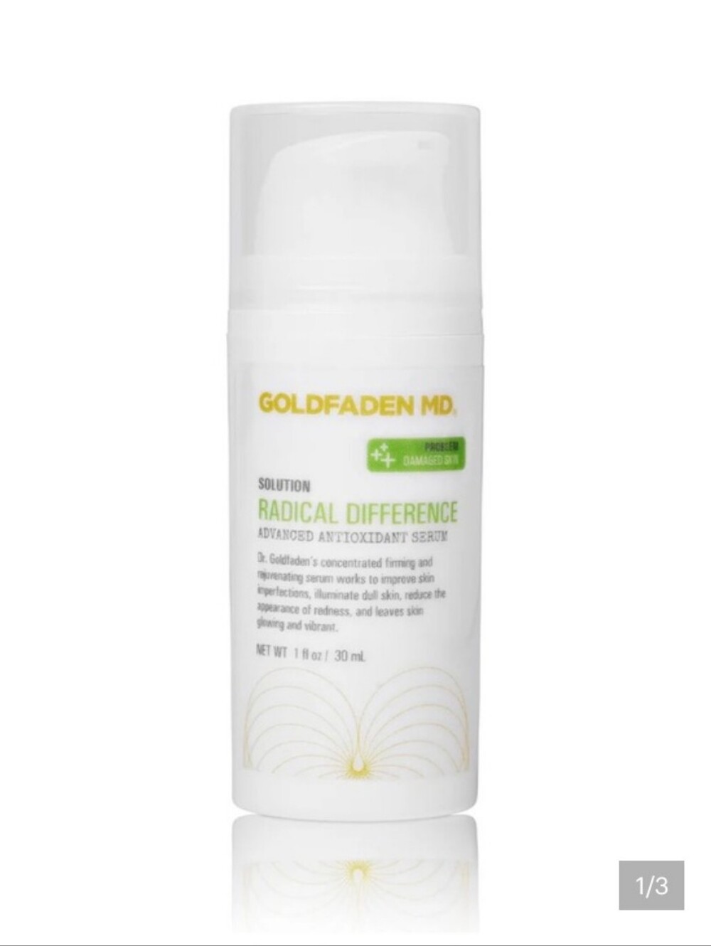 Goldfaden MD Radical Difference Antioxidant Serum — White